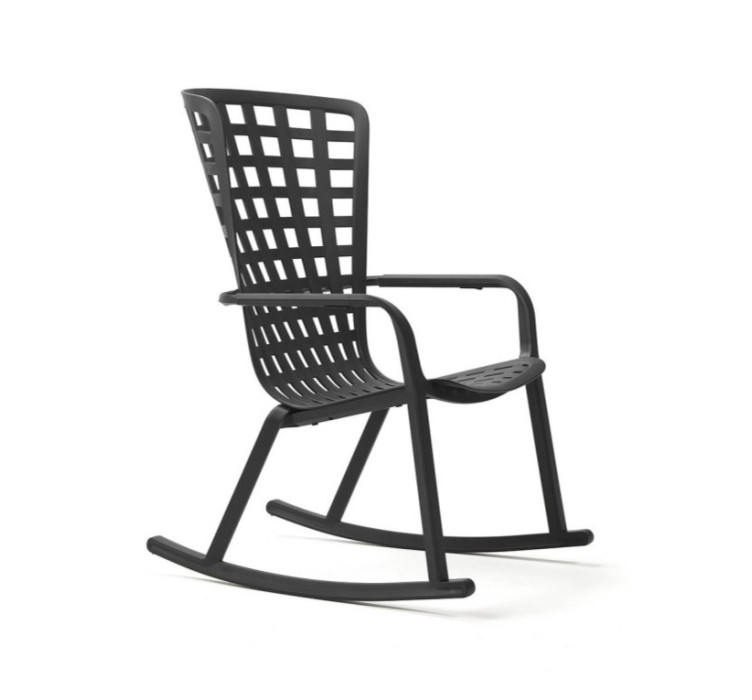 Крісло-гойдалка Folio Rocking Anthracite1